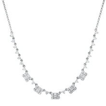 Be My Baguette Diamond Necklace