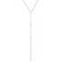 Perfect Your Plunge Multi Shape Diamond Lariat