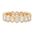 Bezel SeBezel Set Oval Diamond Eternity Band Ring