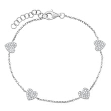 Hold on to Your Heart Diamond Bracelet