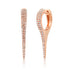 To the Point Diamond Dagger Earrings
