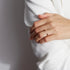 Thoby Diamond Tubular Cuff Ring