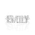 Custom Diamond Name Ring