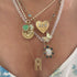 Gemstone or Diamond Closure Necklace