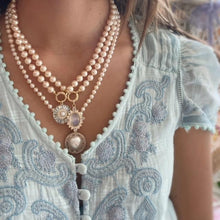 Howie Graduated Akoya Pearl with Charm Enhancer Necklace