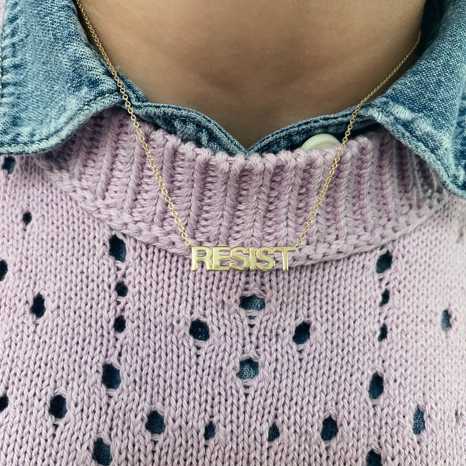 Gold Resist Necklace