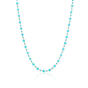 Beyond Sleeping Beauty Turquoise Beads Necklace