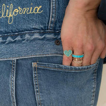 The Ashleigh Bergman Collective x Maya Brenner Diamond Snake Band Ring