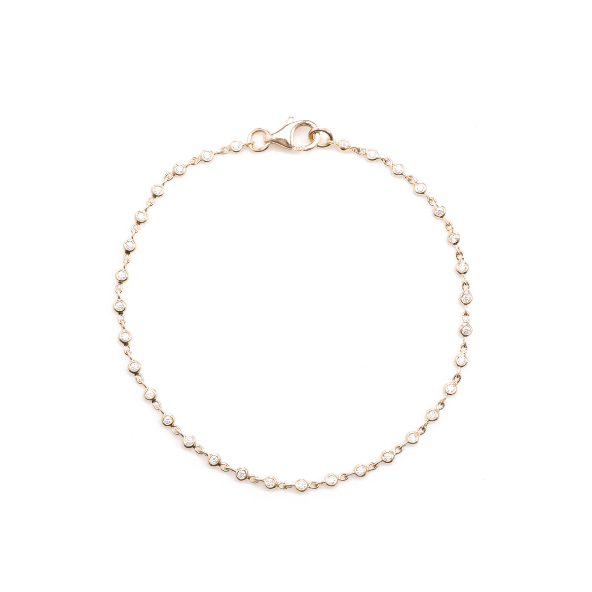 Diamonds by the Yard Ember Bracelet