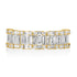 Diamond Baguette Illusion Band Ring