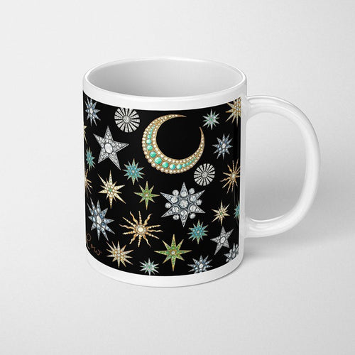 Diamond Night Sky Coffee Mug