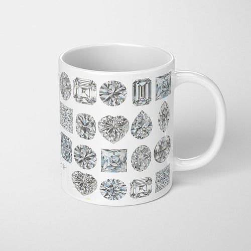 Diamond Shapes Coffee Mug