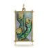 Hand Carved Three of Cups Tarot Card Tablet Charm