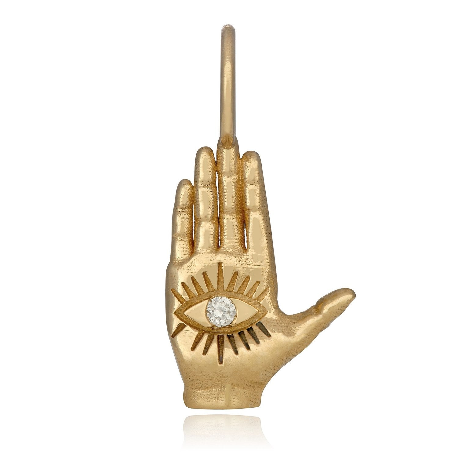 Hamsa Ladyfinger Charm