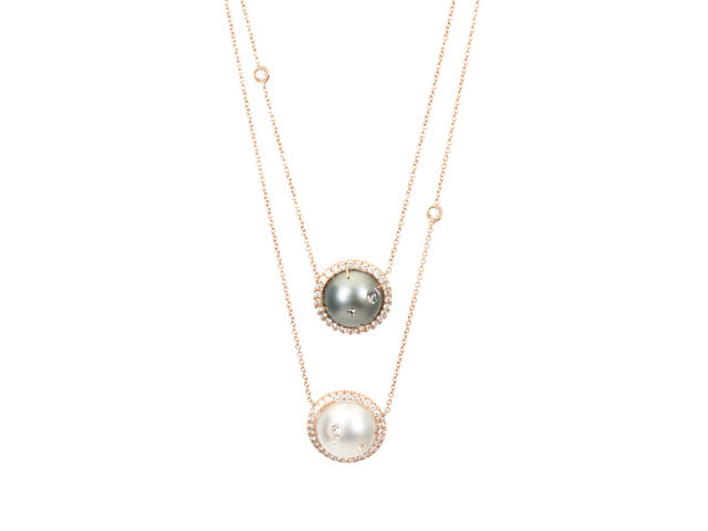 Samira 13 Double South Sea Pearl Necklace