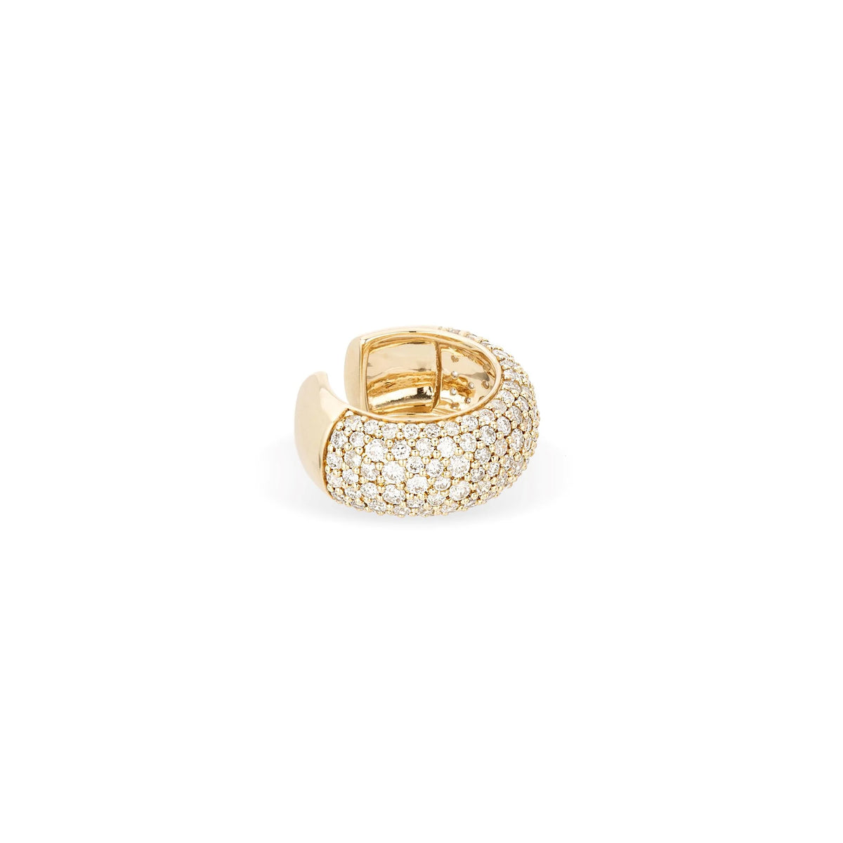Wide Diamond Ear Cuff