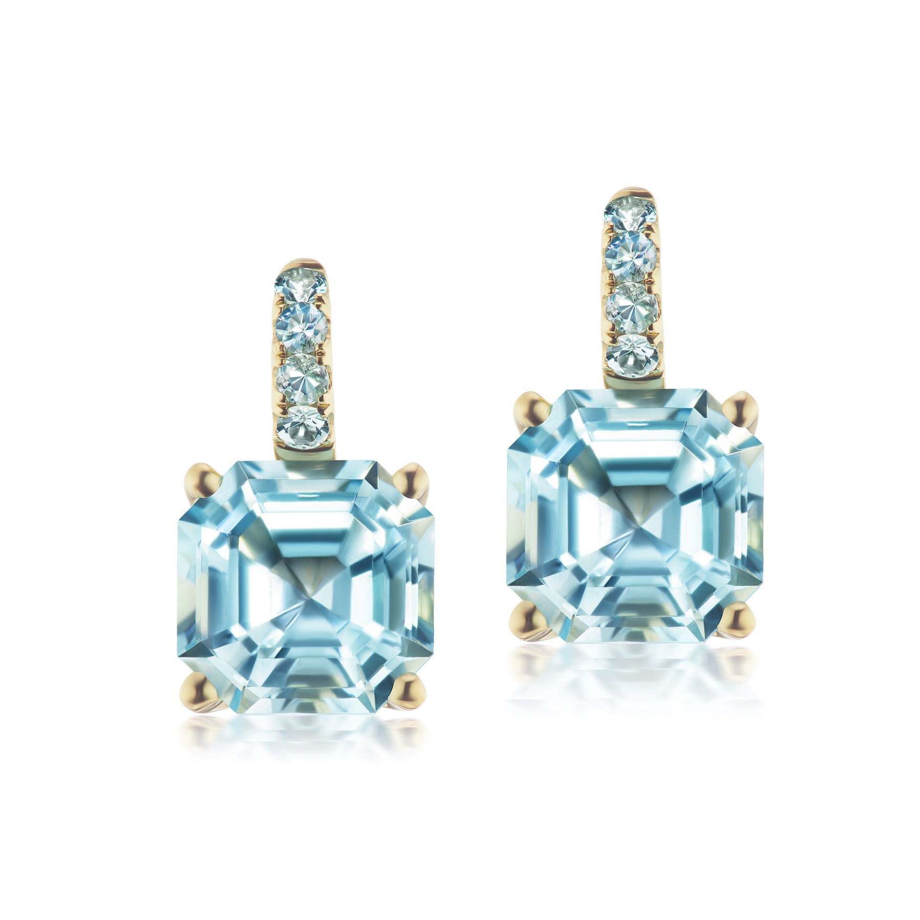 Cirque Color Candy Drop Earrings with Blue Topaz