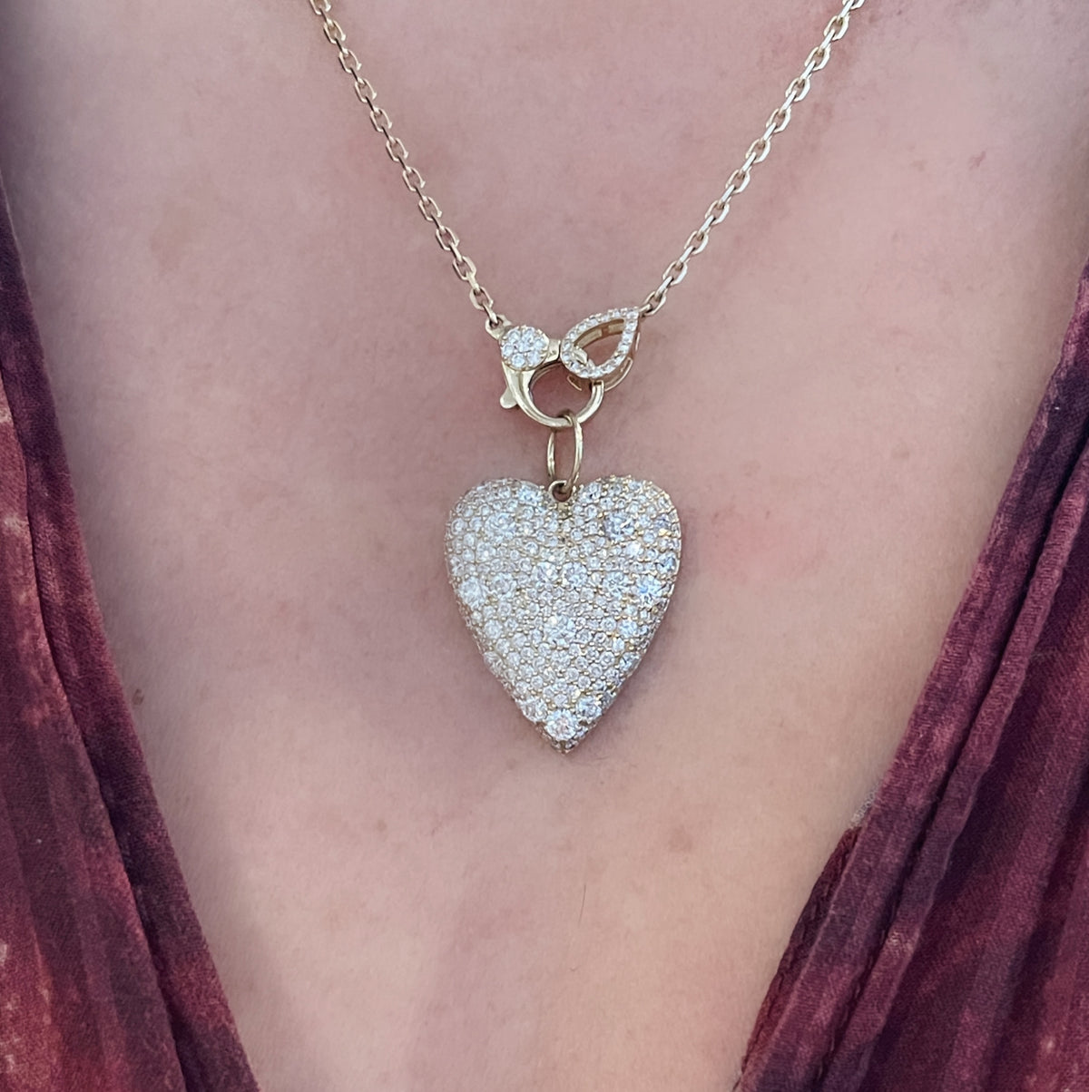 Hooked On You Diamond Clasp Chain