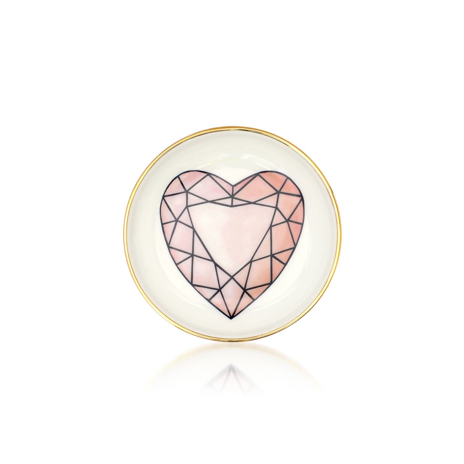 Milestones by AB x Julers Row Heart Diamond Ring Dish