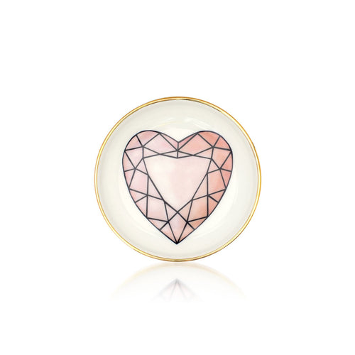 Milestones by AB x Julers Row Heart Diamond Ring Dish