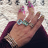 Octagonal Spinel Nomad Dome Ring
