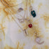 Lindy Small Mixed Shapes Diamond Butterfly Necklace