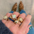 Diamond Starburst Ball Ring