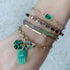 Double Sided Turquoise Star Charm Clip Holder Enhancer