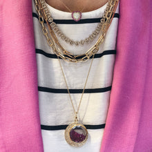 Grande Luxe Link Drawn Gold Cable Chain Necklace