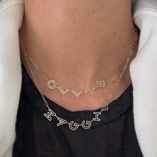 Personalized Chain Letter Necklace