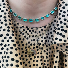 Divine Emerald & Diamond Collar Necklace