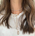 Saxon All Diamond Pave Diamond Link Necklace
