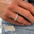 The Pretty Diamond Emerald Cut Eternity Ring