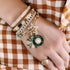 Emmeline Gemstone and Enamel Star Medal Pendant Charm