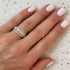 The Pretty Diamond Emerald Cut Eternity Ring