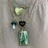The Lexi Large Fluted Heart Pendant Necklace