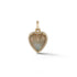 Alana Semi Precious Stone & Diamond Heart Pendant Charm