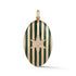 Striped Enamel Star Locket