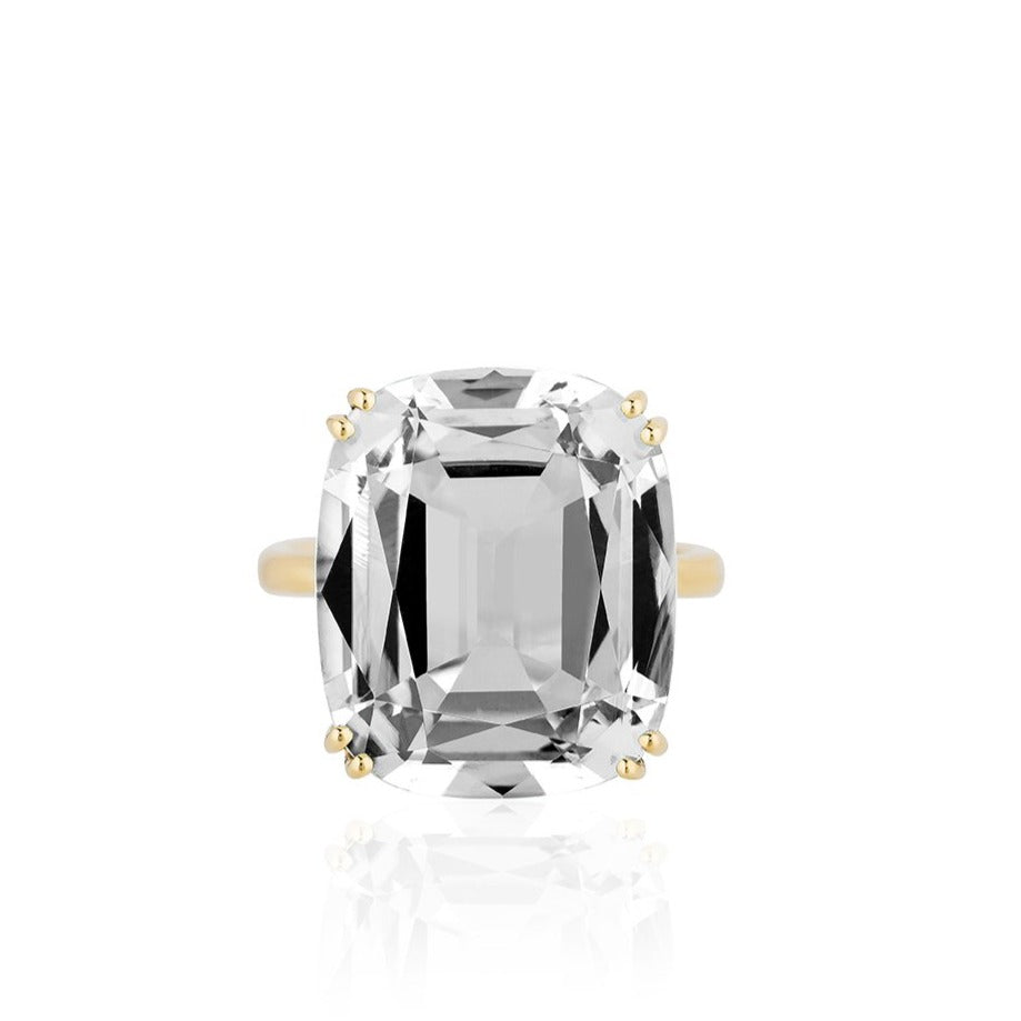 Gossip Jumbo Cushion Cut Ring