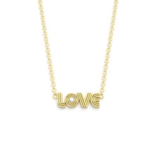 Radiant Word Nameplate Necklace