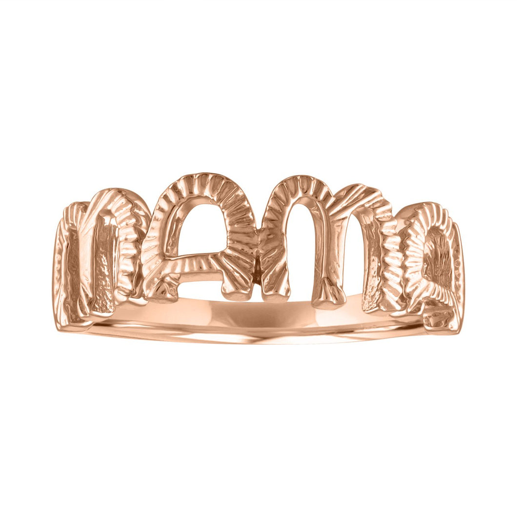 The Veda Mama Fluted Ring