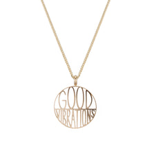 Good Vibrations Token Pendant Necklace