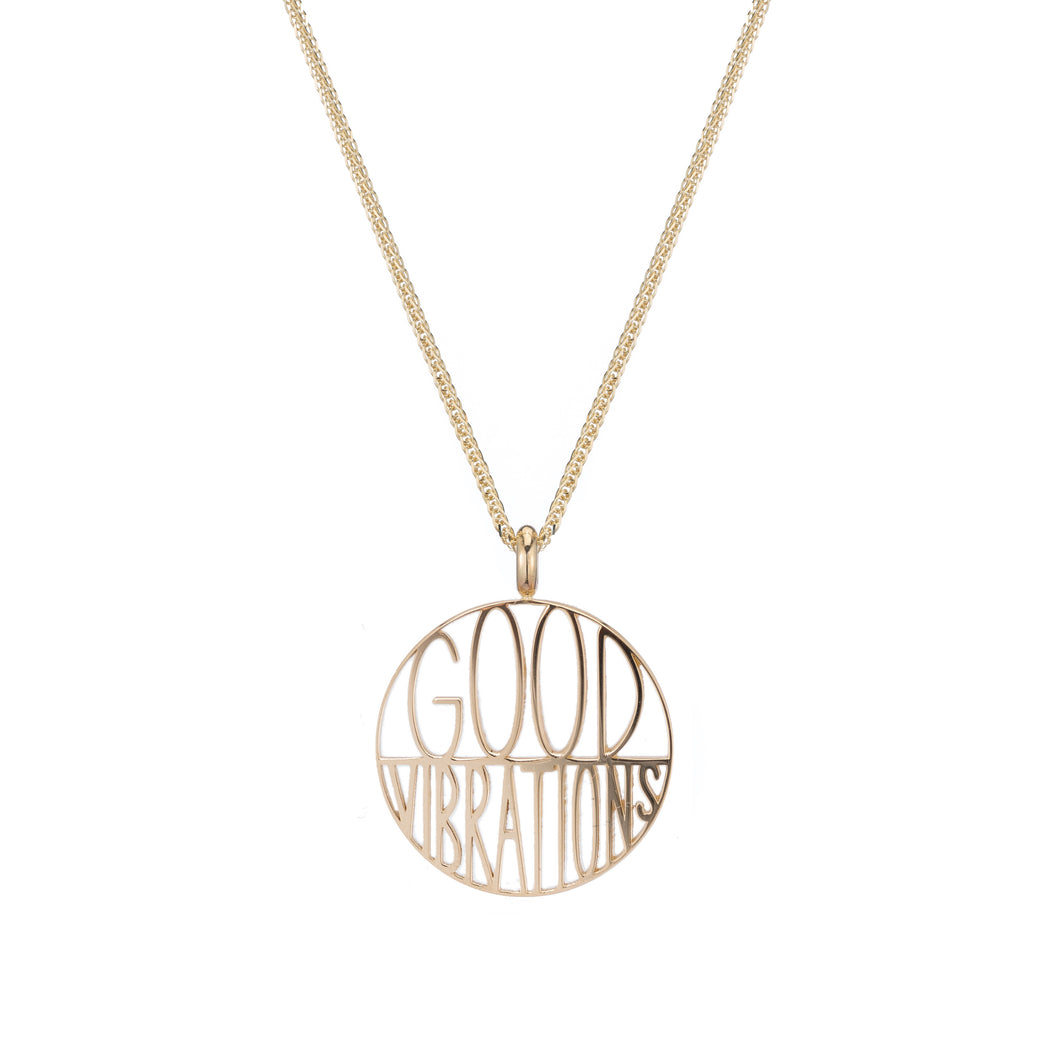 Good Vibrations Token Pendant Necklace