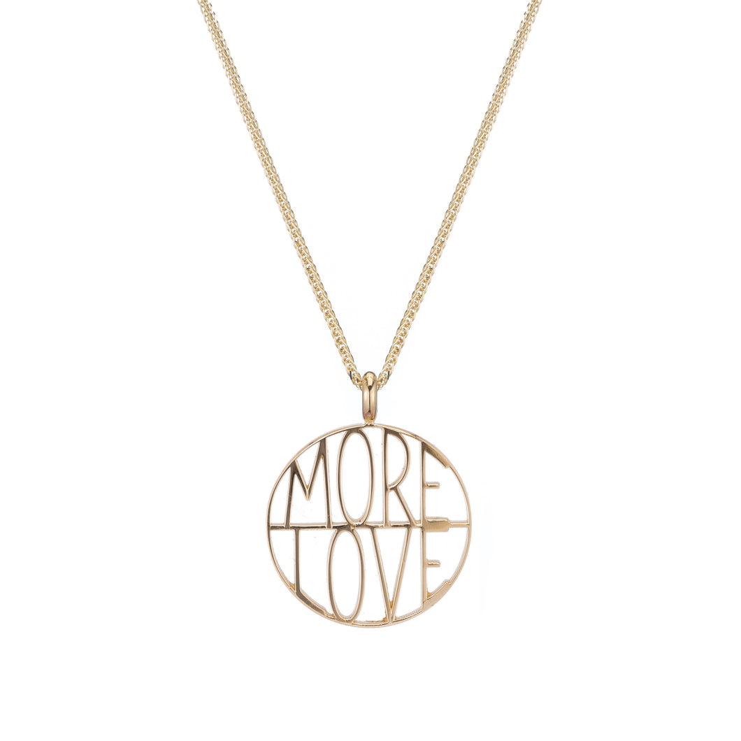 More Love Token Pendant Necklace