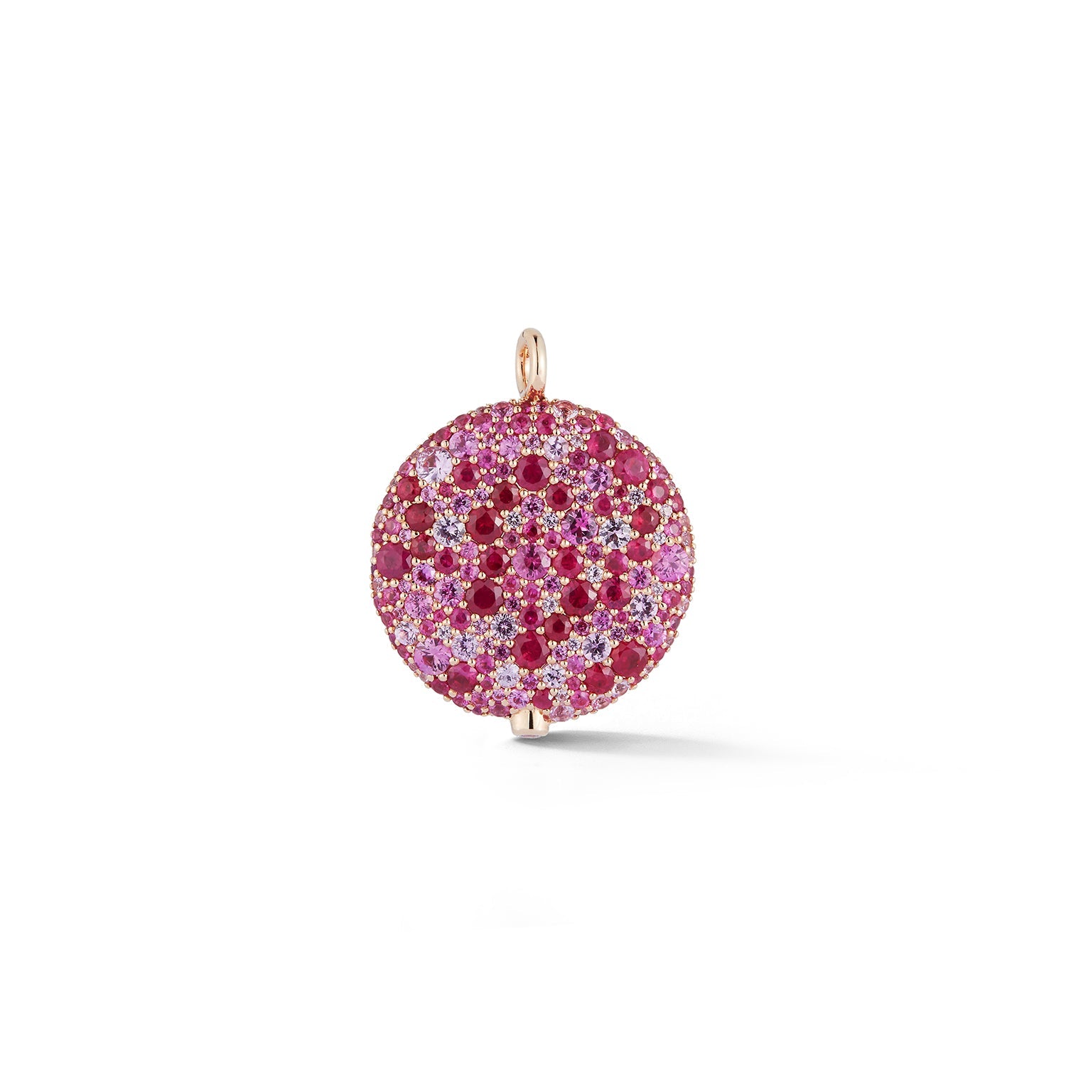 Large Gemstone or Diamond Pebble Locket