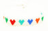 Multicolored Happy Hearts Beaded Friendship Bracelet