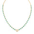 Gemstone or Diamond Closure Necklace