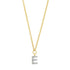 Diamond Mini Initial Necklace