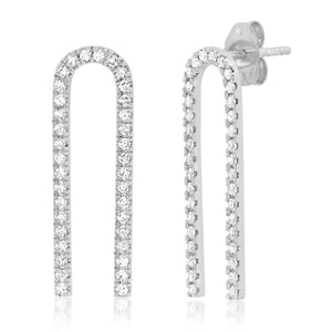 Diamond Magnet Earrings