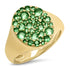 Semiprecious Gemstone Pinky Signet Ring